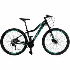 Bicicleta Aro 29 Cripto 27v Shimano Fr. Hidraulico Trava k7, 17", Pret