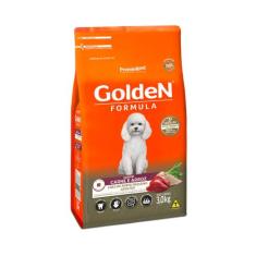 Ração Golden Fórmula Mini Bits Para Cães Adultos de Porte Pequeno Sabo