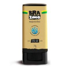 Protetor Solar Facial Brazinco Bastão 50 Fps 14g - Bege Médio