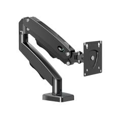 ELG, F80N, Suporte Articulado de Mesa, Pistão a Gás, Design Compacto e Retrátil, Ergonômico, Monitores 17'' a 35'', 2kg a 9kg, Preto