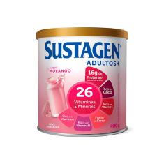 Complemento Alimentar Sustagen Adultos + Fit Sabor Morango Com 400G