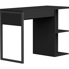 Mesa para Escritório Boss Preto 3704 - Multivisão