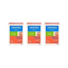 Sabonete Granado Baby 90G Glicerina Calendula - Kit C/3Un