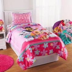 Jogo De Cama Infantil Skye Patrulha Canina 4Peças Casal - Casa Da Fama