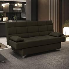 Sofá Cama 02 Lugares com 02 Almofadas Virgínia Plus - Lumalar