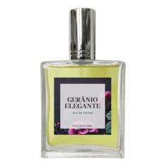 Perfume Gerânio Elegante Masculino 50ml - Natural e Vegano - Essência 