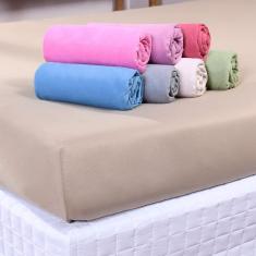 Lençol King Dreams Malha 100% Algodão 193x203x35cm