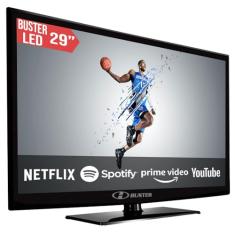 Smart TV Buster LED 29" HBTV-29D07HD com Conversor Digital Integrado 2 HDMI, 2 USB, Wi-Fi, bivolt.
