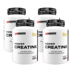 Kit 4X Power Creatina 100G - Bodybuilders