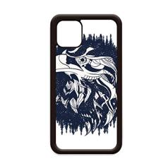 Capa Eagle Forest Stars Art Pattern para iPhone 11 Pro Max para Apple Mobile Case