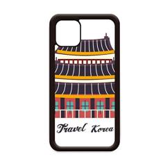 Capa Visiting Temples na Coreia do Sul para iPhone 12 Pro Max para Apple Mini Mobile Case Shell