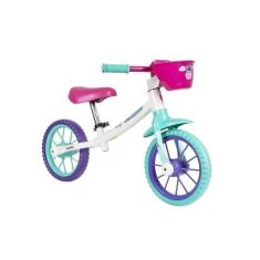 Bicicleta Infantil Menina Caloi Cecizinha Sem Pedal De Equilíbrio Aro