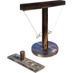 Jogos de tabuleiro ganchos jogo de arremesso de anel com pacote de escada de tiro 366 5