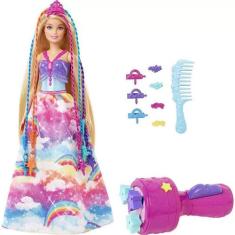 Barbie Dreamtopia Princesa Tranças Mágicas Gtg00 - Mattel