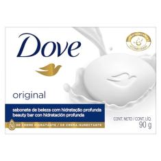 Dove Sabonete Em Barra Branco 90 G