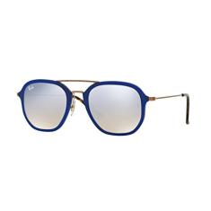 Ray-Ban 0RB4273 Azul Tamanho Único, Jeans azul transparente, metal, 52 mm