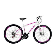 Bicicleta Aro 29 Kls Sport Gold Freio Disco Mtb 21 Marchas, Branco, Pi