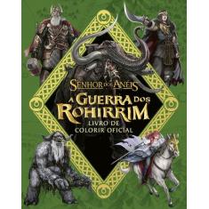 Livro - O Senhor dos Anéis: A Guerra dos Rohirrim  Livro de colorir of