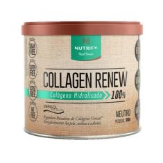 Collagen Renew Hidrolisado Nutrify - 300g - Colágeno Verisol, Neutro, 