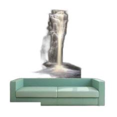 Painel Fotográfico Cachoeira 3D 3,75M² na 037