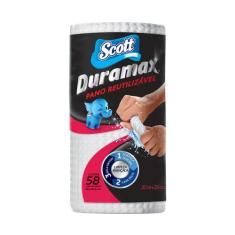 Pano de Limpeza Reutilizável Scott Duramax 58 Unidades, 58