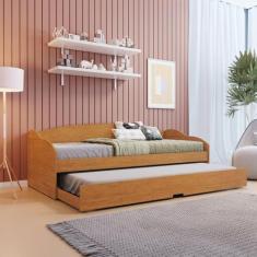 Bicama solteiro Liz Cinamomo - Conquista Móveis