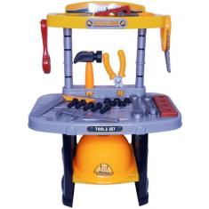 Kit Ferramentas Infantil Bancada Oficina com 54 Peças Brinquedo Crianç