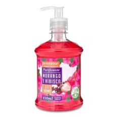 Kit Sabonete Premisse Morango E Hibisco 450Ml Refil C/03