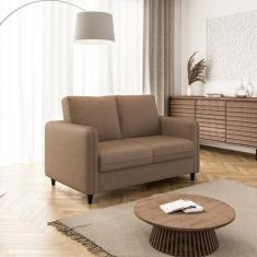 Sofá 2 Lugares em Linho Orquídea CabeCasa MadeiraOriginals - CabeCasa 