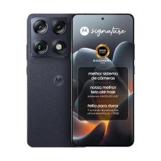 Smartphone Motorola Signature 6.8” 512GB 5G 165Hz Câmera Tripla 50MP 