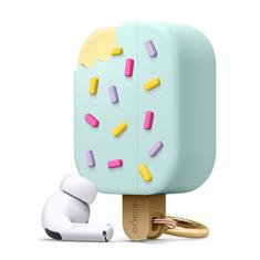 elago Estojo em forma de sorvete, com chaveiro, projetado para Apple AirPods Pro