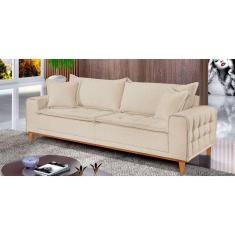 Sofá Fixo Orfeu 3 Lugares Luxo 200cm Castellar Móbile