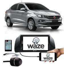 Multimídia Fiat Cronos Bluetooth Espelhamento Android IOS + Câmera Ré 