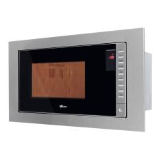Micro-ondas de Embutir Fischer Fit Line 25 litros com função Descongelar Inox 34900