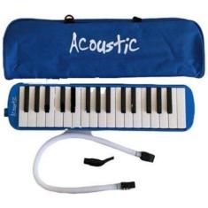 Escaleta Pianica Azul 32 Teclas Com Bag - Acoustic