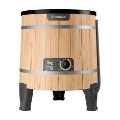 Máquina de Lavar Wanke Semi-Automática por Agitação 5 Kg de Roupas Gabinete em Madeira 127V