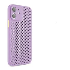 Capa de telefone respirável de dissipação de calor para iphone 12 mini 13 11 pro max x xs max xr 7 8 plus se2020 11 capa lisa de silicone macio, t8, para iphone 11