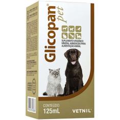 Suplemento Vitamínico Vetnil Glicopan Pet Gotas - 125 mL