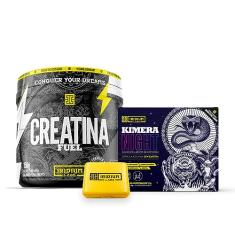 Kit Creatina Fuel 150g + Kimera Night + Porta Cáps