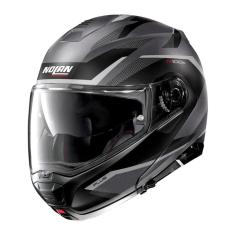 Capacete Nolan N100-5 Plus 31 Overland Cinza e Preto