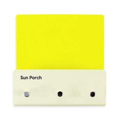 Porta Chaves e Correspondência Color Sun Porch