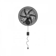 Ventilador de Parede Ventisol Monta Fácil 50cm Preto 127v, Preto, 110V