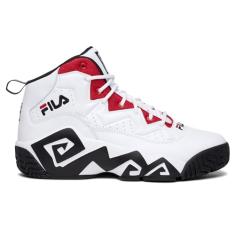 Fila Tênis masculino MB Fashion, Branco/Preto/Vermelho Fila, 39