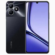 Celular Realme Note 50 64GB Memória 3GB RAM, 4G, Midnight Black ( Pret