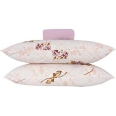 Jogo de Cama Casal Quality 3 Peças Algodão Conforto Macio, Rose