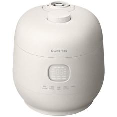 Panela de Arroz Elétrica de Dupla Pressão com Aquecimento por Indução, 6 Xícaras Cru, 110V, Cuchen, Branca
