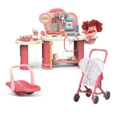Bancada Infantil Doutora Com Carrinho E Boneca Replay Kids - Maxi Baby