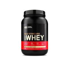 Whey 100% Gold Standard 2Lbs -Optimum Nutrition 907G Morango