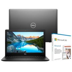 Notebook Dell Core I7-8565U 8Gb 2Tb Tela 15.6 Linux Inspiron I15-3583-D5xp + Microsoft 365 Personal