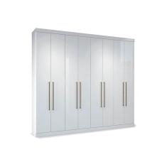 Guarda Roupa Santos Andirá Master Vip 84 Branco Cor: Branco